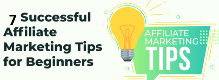 Affiliate marketing tips for success